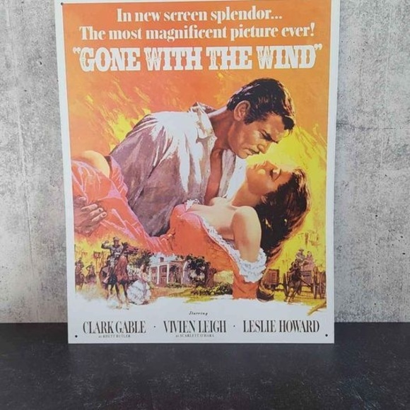 Other - Gone with the wind Metal Poster